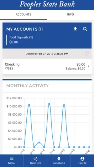 Peoples State Bank - Shepherd screenshot 2