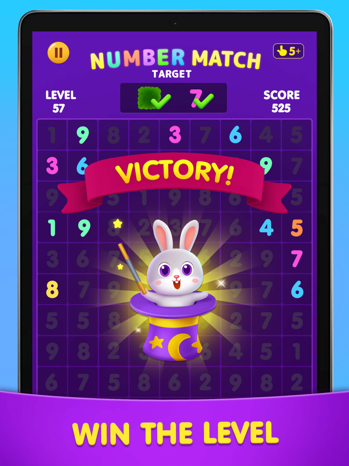 Number Match Ten Crush Puzzle