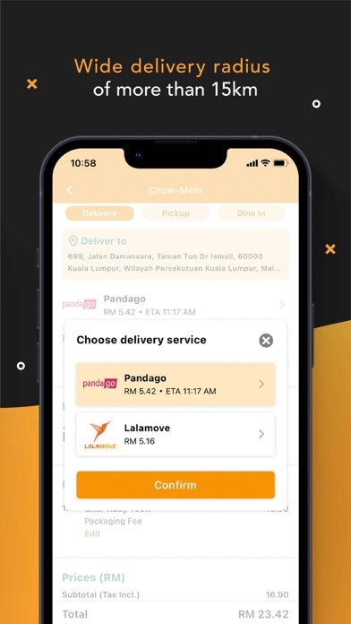 COOX - Cloud Kitchen Delivery Screenshot