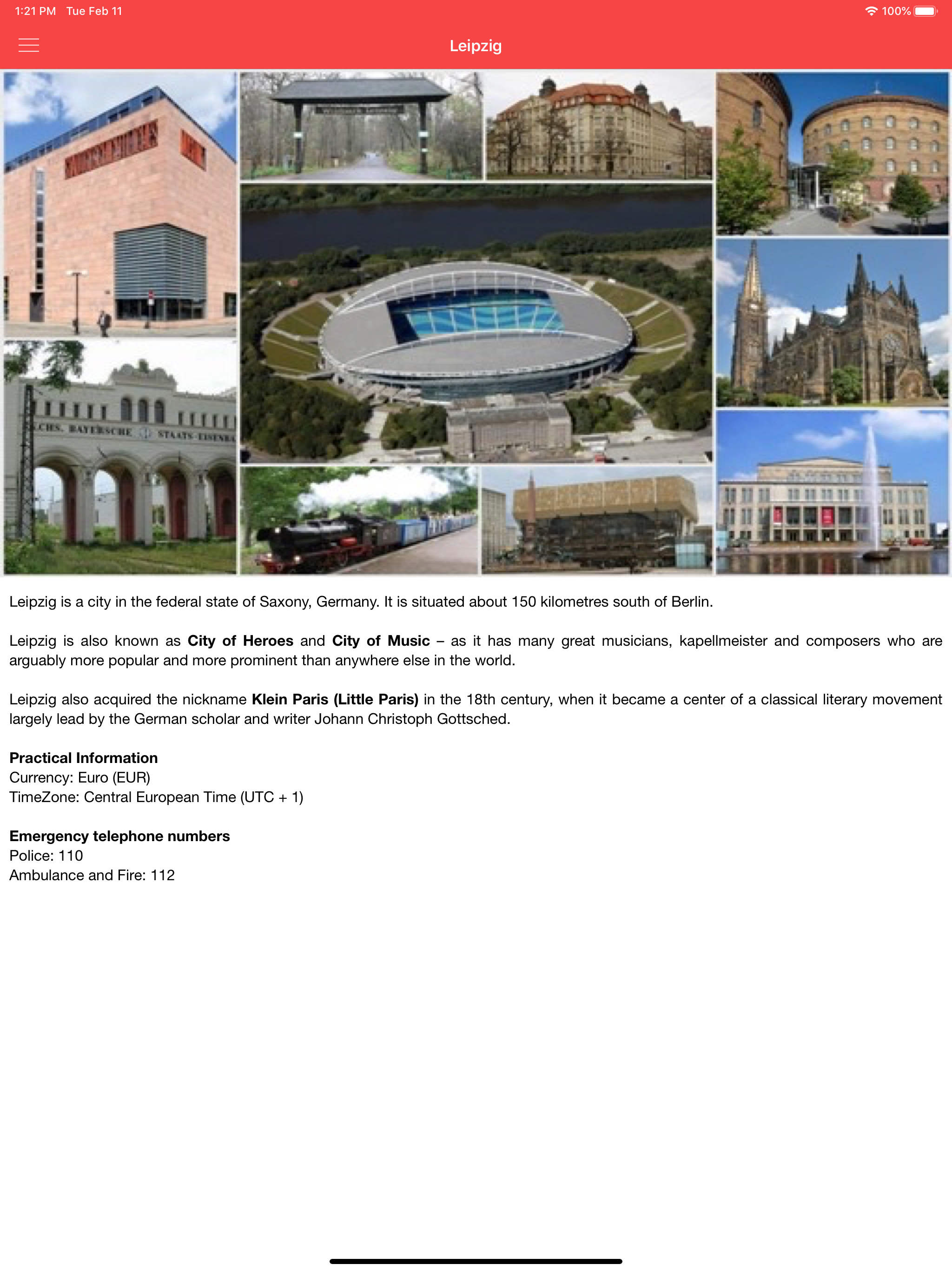 Leipzig City Guide screenshot 6