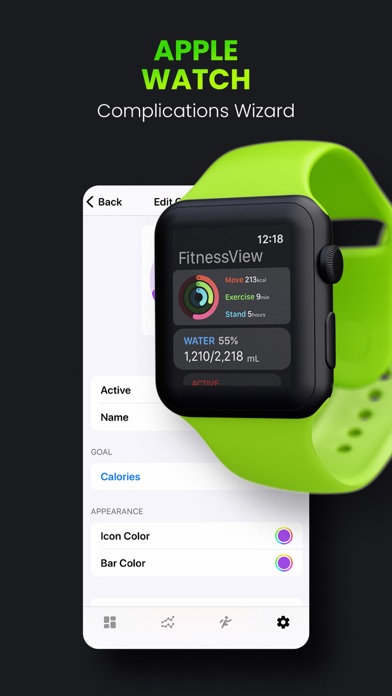 Activity Tracker・FitnessView Screenshot