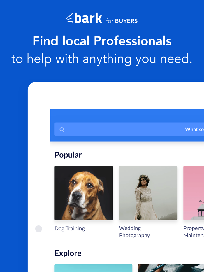 Bark Hire Local Professionals