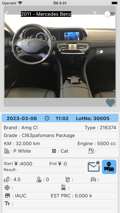 Japan Car Auctions Screenshot