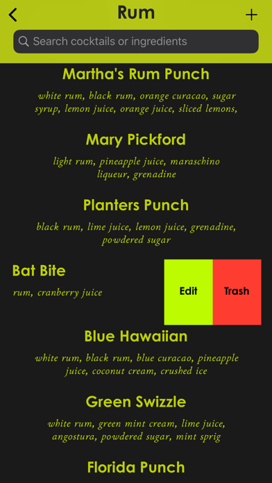 Cocktail Manual: Drink Recipes Screenshot