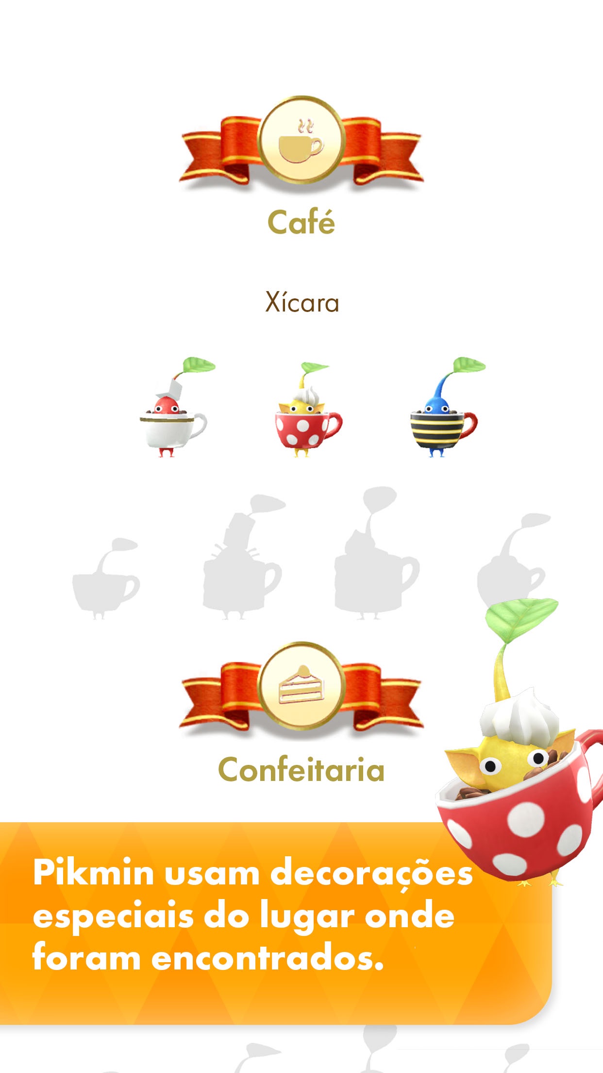 Screenshot do app Pikmin Bloom