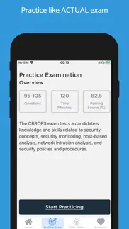 cisco cbrops 200-201 2024 iphone screenshot 3