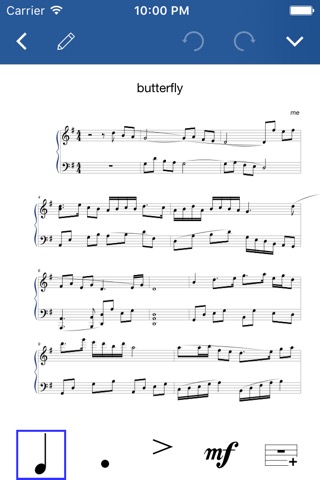 Notation Pad - 作曲、楽譜作成&音楽を作るのおすすめ画像2