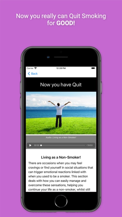 Quit Smoking NOW - Max Kirsten Screenshot