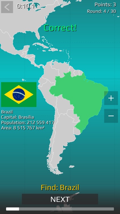 World Map Quiz (Qbis Studio) screenshot-0