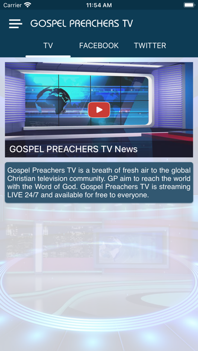 GOSPEL PREACHERS TV Screenshot