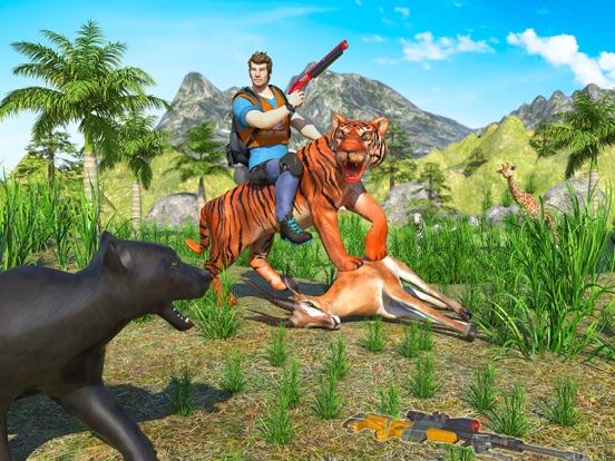 Screenshot #4 pour Lost Jungle Hunting Simulator