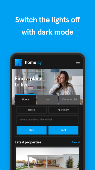 home.cy Screenshot