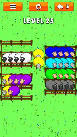 Game screenshot Sheep Sorting Puzzle mod apk