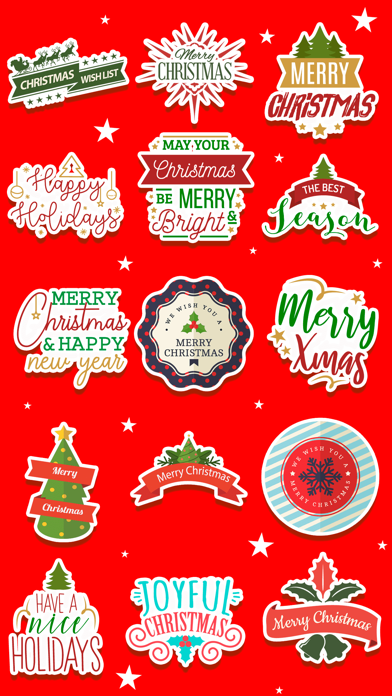 Christmas & New Year Badges Screenshot