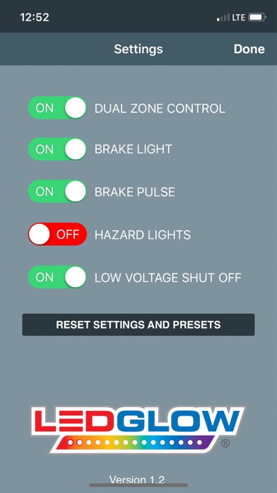 LEDGlow Motorcycle Control Screenshot 3 - AppWisp.com LEDGlow Motorcycle Control Screenshot 3 - AppWisp.com