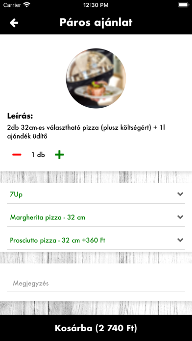 Don Giovanni Pizzéria Screenshot