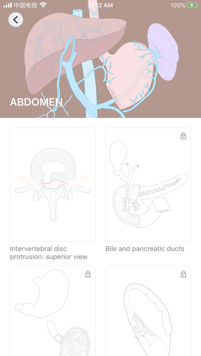 Body coloring book Screenshot