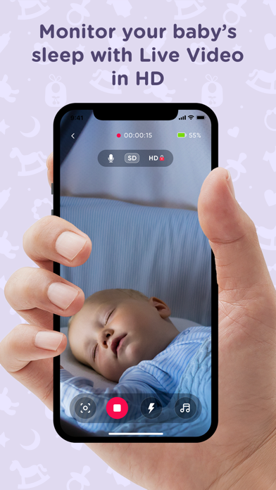 Screenshot #2 pour Baby Monitor Unlimited range