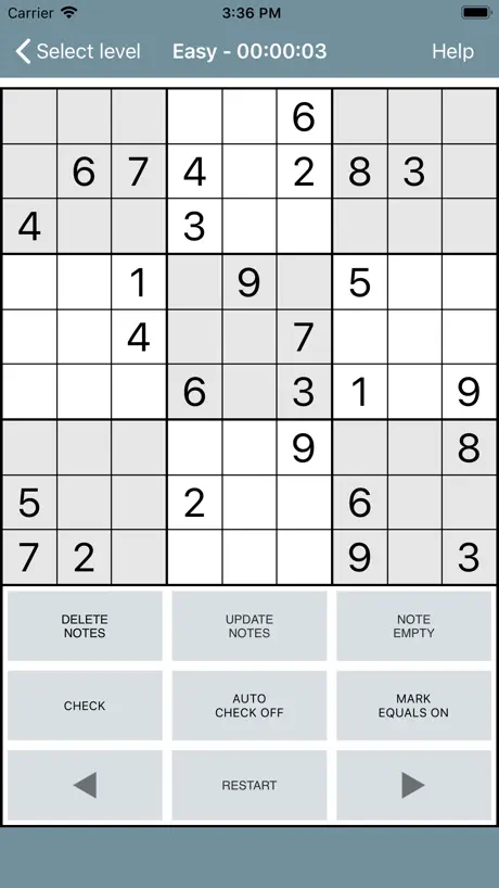 Sudoku classic.
