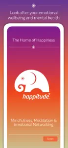 happitude: Meditation & Calm screenshot #1 for iPhone