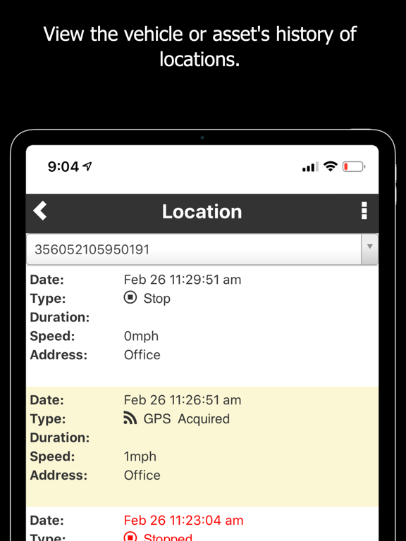 EZLocate iPad screenshot 4 - Business app