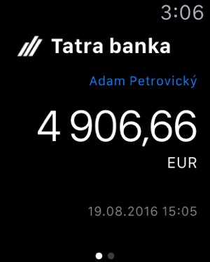 ‎Tatra banka Screenshot