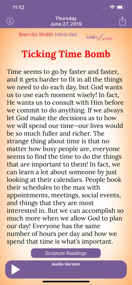 Sharing God's Love