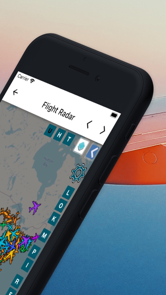 #2. Flight Tracker — Flight Radar (iOS) Podle: Sebastian Weiss