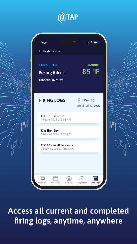 #8. TAP Kiln Control Mobile (iOS) Podle: SDS Industries