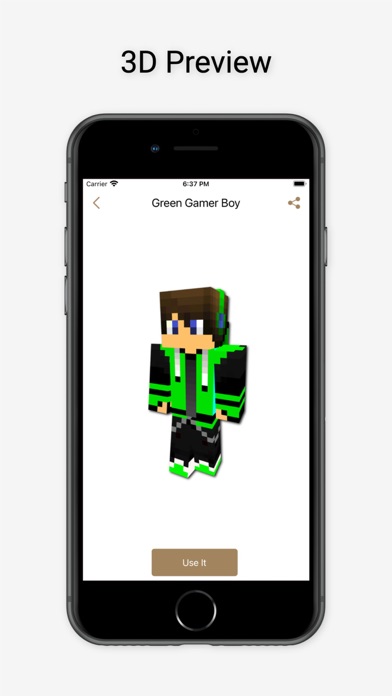 Screenshot #3 pour AI Skins for Minecraft