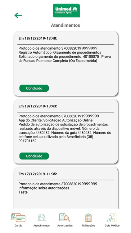 Unimed Circuito Cliente