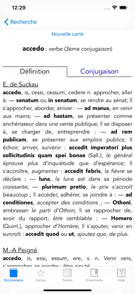 Game screenshot Tabula (Dictionnaire Latin) apk