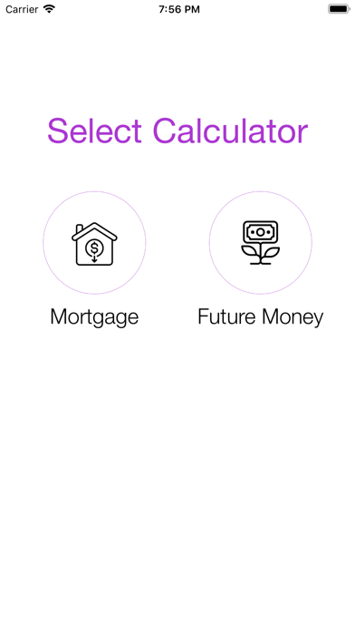 Investor calculator Screenshot