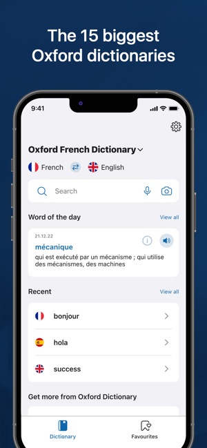 Oxford Dictionary on the App Store