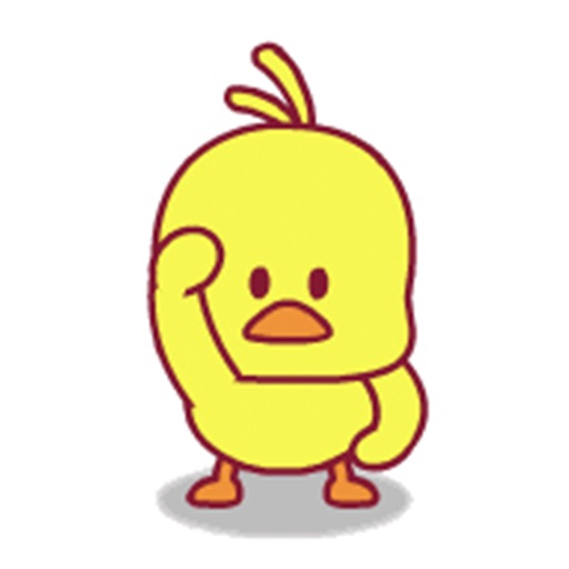 Little yellow duck icon