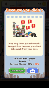 Don't get fired! screenshot