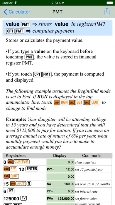 BA Finance Plus Screenshot