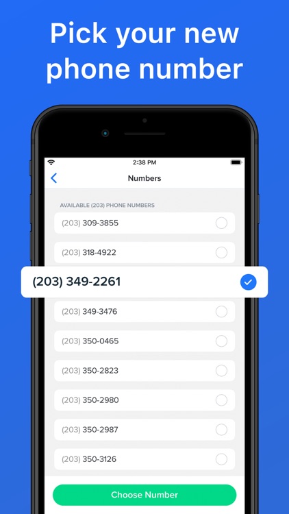 Second Texting Number