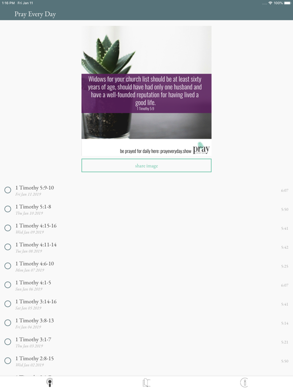 Pray Every Day w/ Mary DeMuth iPad screenshot 2 - Lifestyle app