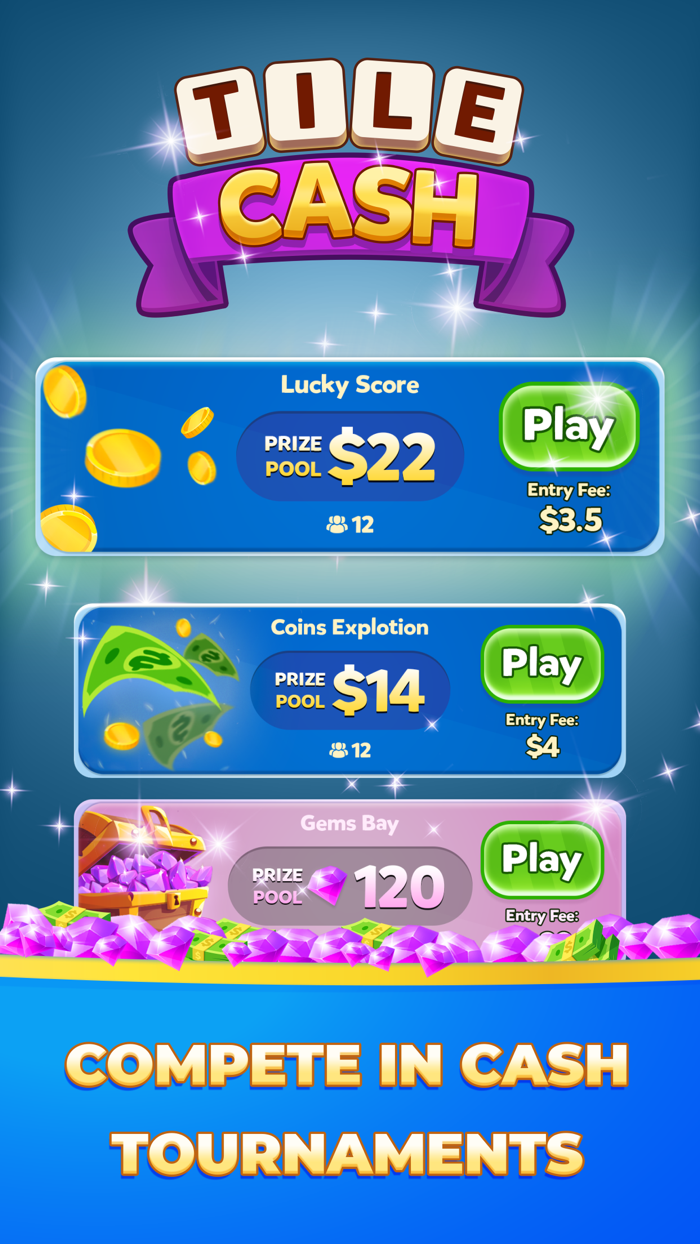 Tile Cash Win Real Cash