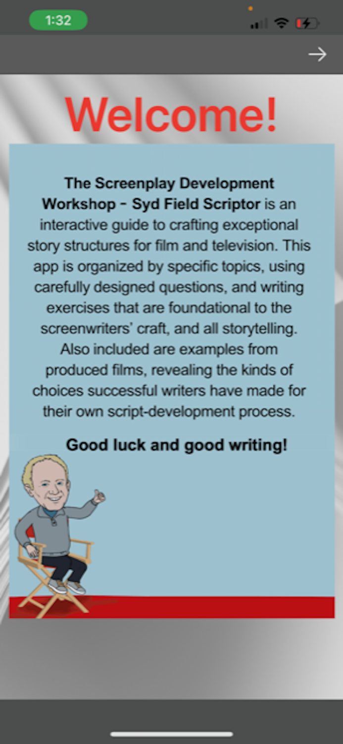 Screenplay Development Wrkshop