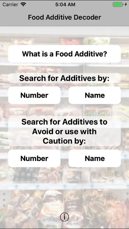 Food Additives - Australia screenshot 1 of 5