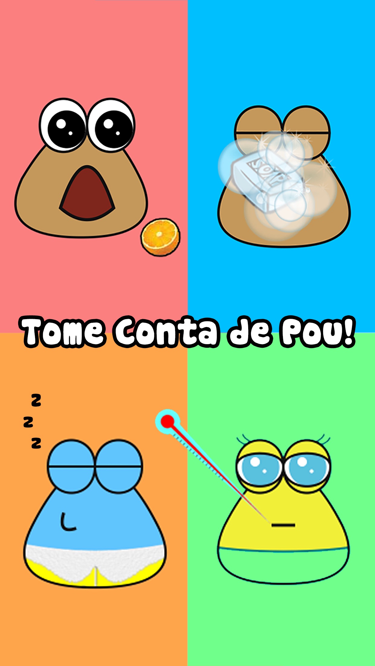 Screenshot do app Pou