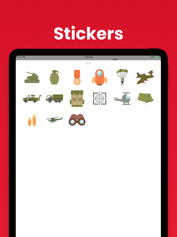 Screenshot #4 pour Military stickers - Army Force
