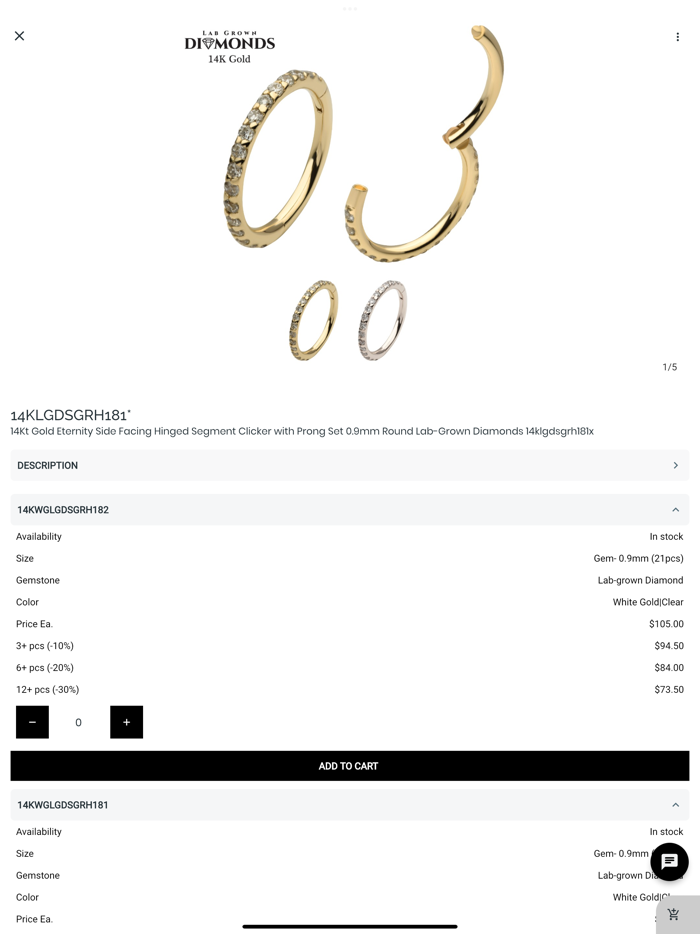 Invictus Body Jewelry