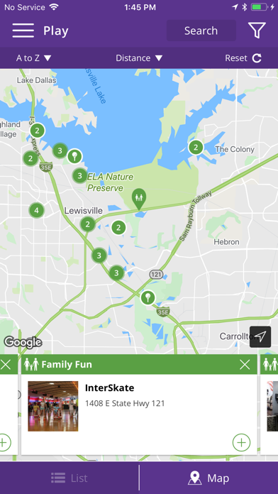 Visit Lewisville Texas Screenshot