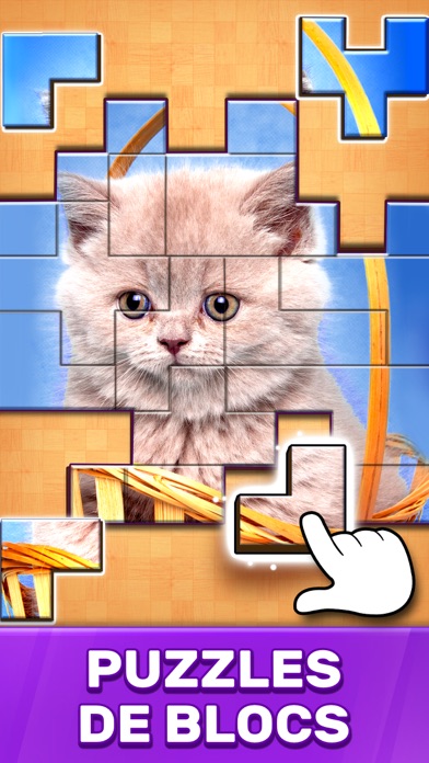 Screenshot #1 pour Puzzle: Block Games (français)