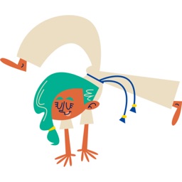 The Body Stretch stickers