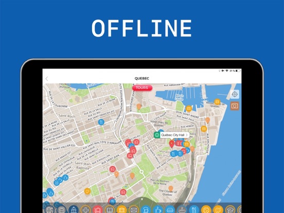 Quebec City Travel Guide iPad screenshot 4 - Travel app