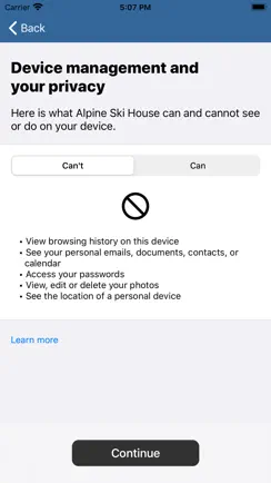 Intune Company Portal iPhone image 2